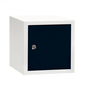 Szafka Osobista Cube, Biały, Czarny, 270x270x350 Mm