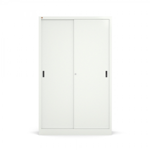 Szafa Metalowa Space, Drzwi Przesuwne, 1950x1200x450 Mm, Biały