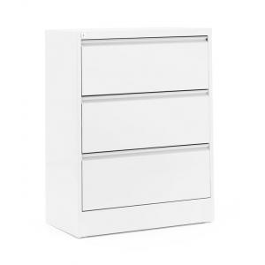 Szafka Kartotekowa A4 Index, 3 Szuflady, 800x425x1030 Mm, Biały