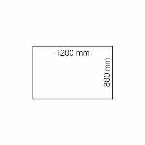 Biurko Modulus, Rama T, 1200x800 Mm, Biały, Dąb