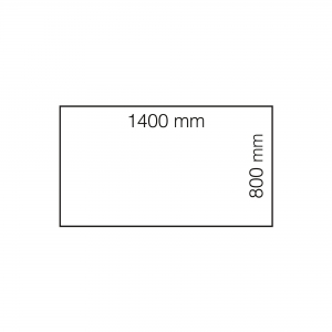 Biurko Modulus, Rama 4 Nogi, 1400x800 Mm, Srebrny, Brzoza