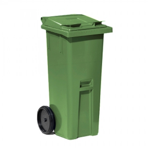 Kosz Na Odpady Classic, 1060x480x540 Mm, 140 L, Zielony