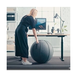 Piłka Balansująca Pilates Corbridge, ø650 Mm, Ciemnoszary