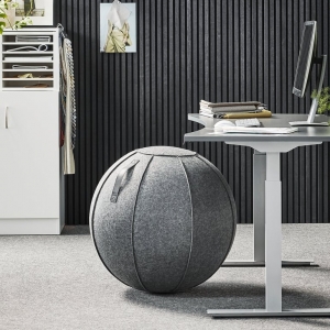 Piłka Balansująca Pilates Corbridge, ø750 Mm, Ciemnoszary