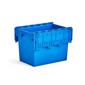 Plastikowy Pojemnik Transportowy Gayle 600x400x440 Mm, 75 L, Niebieski