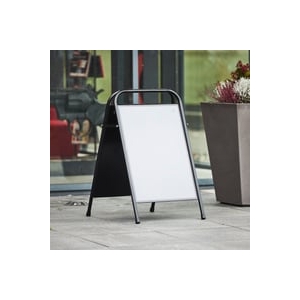 Stojak Reklamowy/potykacz, 500x700 Mm, Czarny