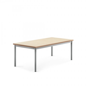Stół Sonitus, 1400x700x500 Mm, Linoleum, Beżowy