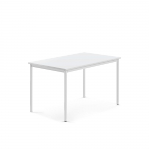 Stół Sonitus, 1200x800x720 Mm, Laminat Biały, Biały