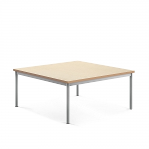 Stół Sonitus, 1200x1200x500 Mm, Linoleum, Beżowy