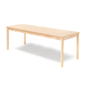 Stół Decibel, 1800x700x720 Mm, Linoleum Beż, Brzoza