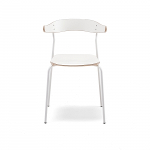 Krzesło Viggo Biały, Biały
