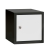 Szafka Cube, Biały, Czarny, 270x270x350 Mm