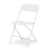 Krzesło Składane Aberdeen, Biały
