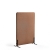 ścianka Podłogowa Zone 1360x1000x40 Mm, Tkanina Rivet, Czarne Stopki, Miedziany
