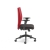 Krzesło Biurowe Milton, Tkanina, Czarny, Czerwony