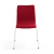 Krzesło Konferencyjne Ottawa, Czerwony, Biały