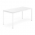 Biurko Modulus, Rama 4 Nogi, 1600x800 Mm, Biały, Biały
