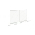 Osłona Tylna Z Siatki Do Regału Ultimate, 1500x1850 Mm