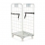 Rollkonterer, Obciążenie 400 Kg, 700x800x1580 Mm