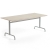 Biurko Plural Plus 1800x800x720 Mm, Dźwiękochłonny Laminat Hpl, Jesion, Srebrny
