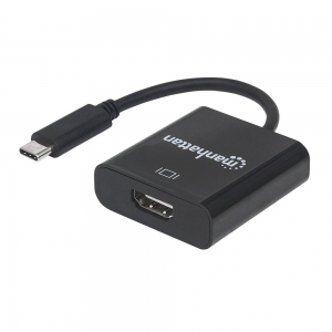 Konwerter Adapter Av Usb-c 3.1 Na Hdmi M/f 1080p/4k