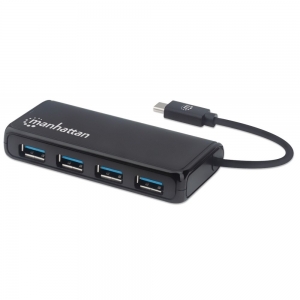 4-portowy Hub Usb 3.2 Gen1 4x Usb-a Na Złączu Usb-c 5gbps