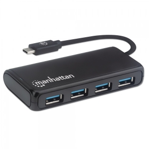 4-portowy Hub Usb 3.2 Gen1 4x Usb-a Na Złączu Usb-c 5gbps