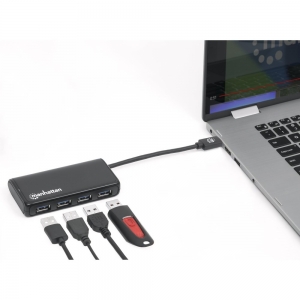 4-portowy Hub Usb 3.2 Gen1 4x Usb-a Na Złączu Usb-c 5gbps