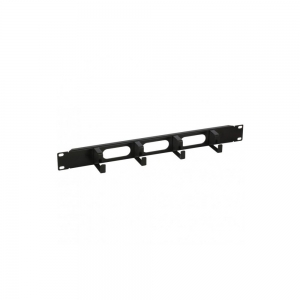 Organizer Kabli 1u Do Szaf Rack 19, 4x48mm, Czarny