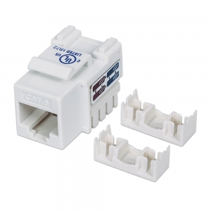 Moduł Keystone Rj45 Utp Cat6 Biały