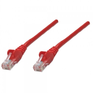 Patch Cord Cat5e Utp 7,5m Czerwony 100% Miedź