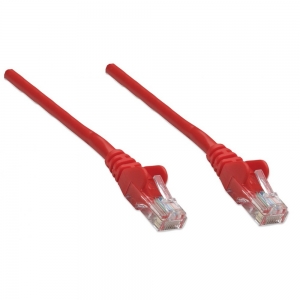 Patch Cord Cat5e Utp 7,5m Czerwony 100% Miedź