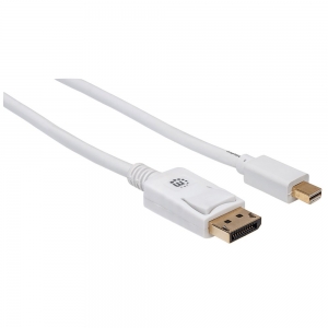 Kabel Mini Displayport 1.2 4k60hz Minidp-dp M/m 2m Biały