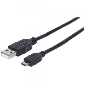 Kabel Usb A-microb M/m 3,0m Usb2.0 Hi-speed Biały