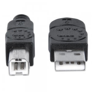 Kabel Usb A-b M/m 3,0m Usb2.0 Hi-speed Czarny