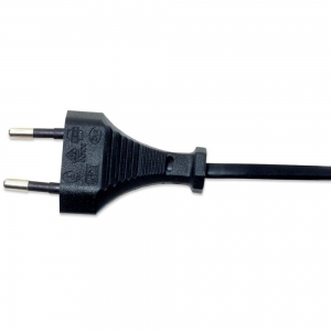 Kabel Zasilający Audio ósemka Euro Na C7 0,5m Czarny