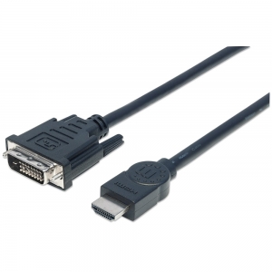 Kabel Hdmi Na Dvi-d 24+1 Dual Link M/m 1.8m Czarny