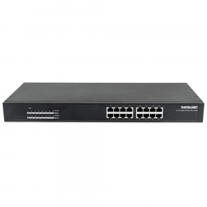 Switch Gigabit 16 Portowy Poe/poe+ At/af 220w 19 Rack