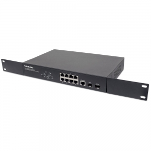 Switch Zarządzalny Gigabit 8x Poe+ 140w 802.3at/af, 2x Sfp