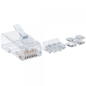 Wtyk Rj45 8p/8c Utp Cat6a Na Drut, Słoik 80szt