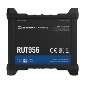 Teltonika Rut956 Router 4g Lte Wifi Gps, 2x Sim, 4x Lan/wan