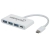 3-portowy Hub Usb-c 3.1 Gen1 3x Usb-a Z Portem Usb-c Pd