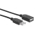 Przedłużacz Kabel Usb 2.0 A-a M/f 1m Czarny