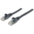 Patch Cord Cat5e Utp 0,5m Czarny 100% Miedź