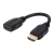 Przedłużacz Kabel Hdmi-hdmi 2.0 M/f 20cm Ethernet 4k60hz