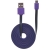 Kabel Usb 2.0 A-b Micro M/m 1m Czarno-fioletowy Hi-speed