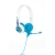 Słuchawki Z Mikrofonem Dla Dzieci 3+ 85db Studybuddy Blue